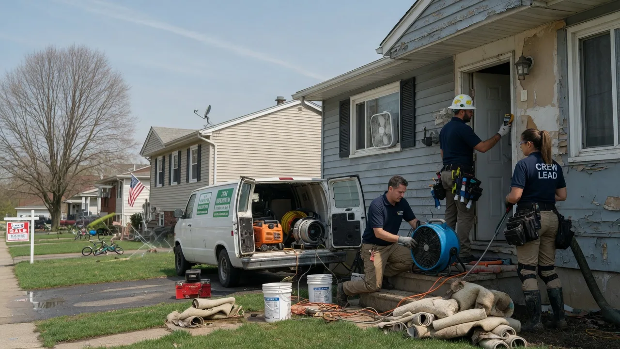 Flood Cleanup in Wadesville, IN near me